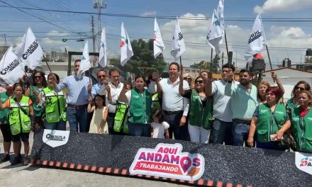 Arrancan rehabilitación de concreto asfáltico en calles de la colonia Centenario