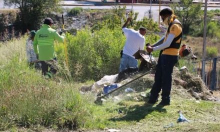 Sacan 250 toneladas de basura de los arroyos del municipio de Saltillo