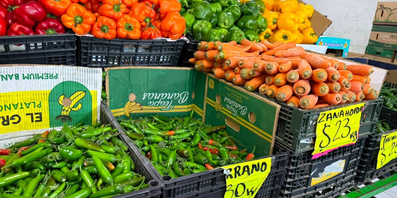 Baja el precio de los productos del campo en Saltillo