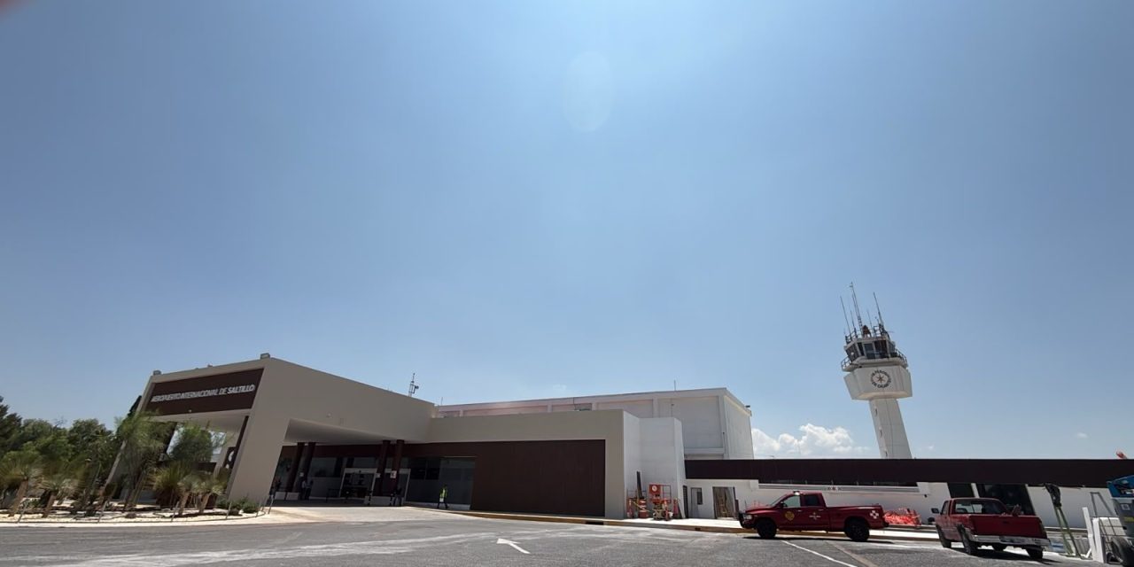 Aumenta el flujo de viajeros en el Aeropuerto de Saltillo