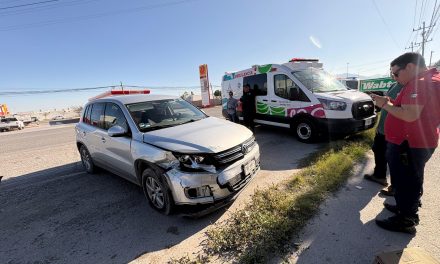 Saltillo amanece con accidente en Valdés Sánchez antes del Libramiento Flores Tapia