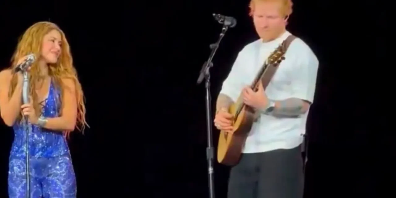 Video: Ed Sheeran sube al escenario con Shakira e interpretan histórico dueto
