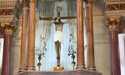 Es este lunes el descenso de la imagen del Santo Cristo de la Capilla