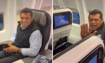 Gobernador de Tabasco viaja en primera clase y excandidata le reclama la ‘hipocresía morenista’