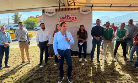 Arranca construcción de drenaje pluvial en Saltillo