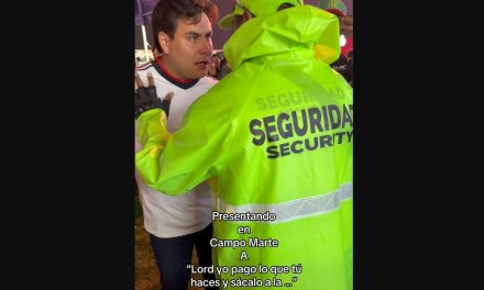 Surge Lord Campo Marte, joven es retirado del Fan Fest tras humillar a personal de seguridad