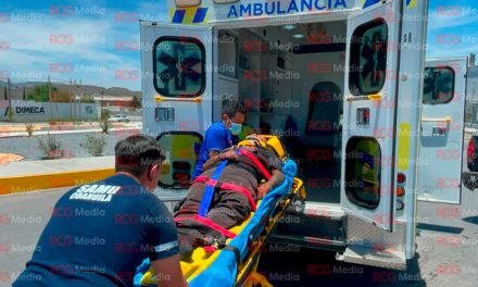 Saltillo: Motociclista resulta herido de gravedad tras accidente, responsable huye del lugar
