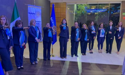 Celina Castañuela asume la presidencia del Club Rotario Innova de Saltillo