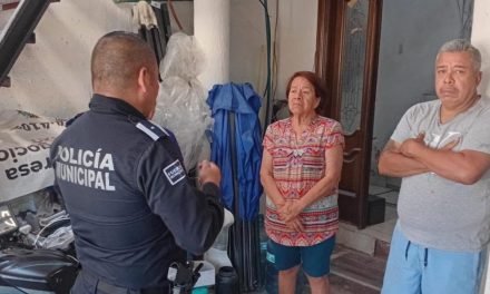 Saltillo: Regresa la tranquilidad a la casa de María de la Luz Morales tras el apoyo de la Comisaría de Seguridad