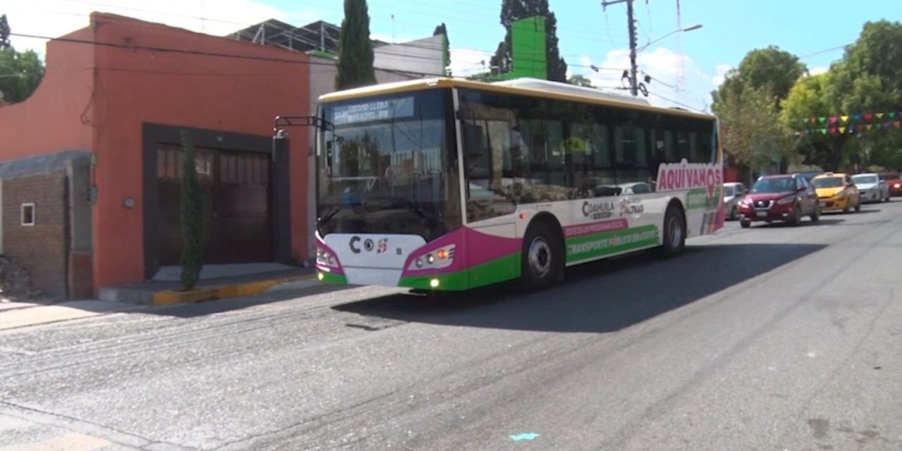 Analizan ampliar rutas alimentadoras de transporte en Saltillo