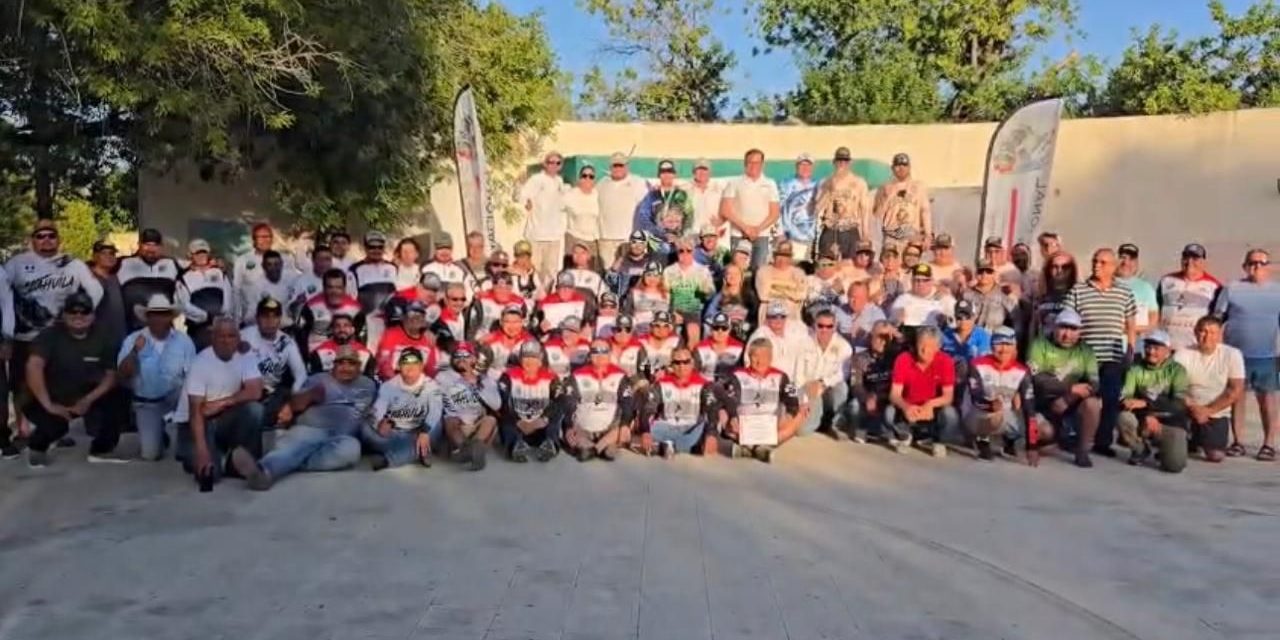 Se queda en Coahuila el Campeonato Nacional de Pesca en Modalidad de Orilla