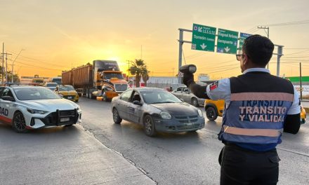 Refuerzan Operativo Radar en Torreón para prevenir siniestros viales