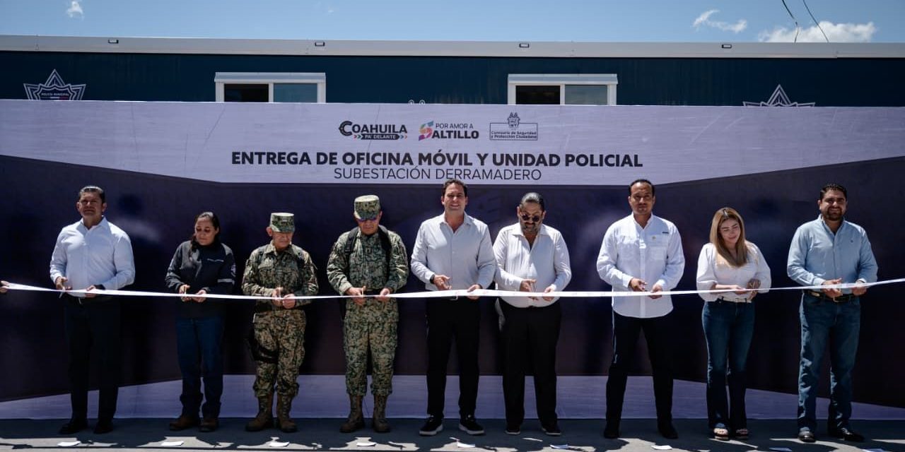 En coordinación, seguimos blindando a Saltillo: Javier Díaz