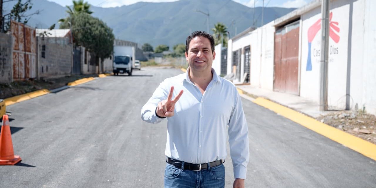 Mejora Javier Díaz vialidades en todos los sectores de Saltillo