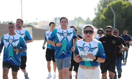 Corre el alcalde Javier Díaz González la Carrera 5K Unidos por la Seguridad