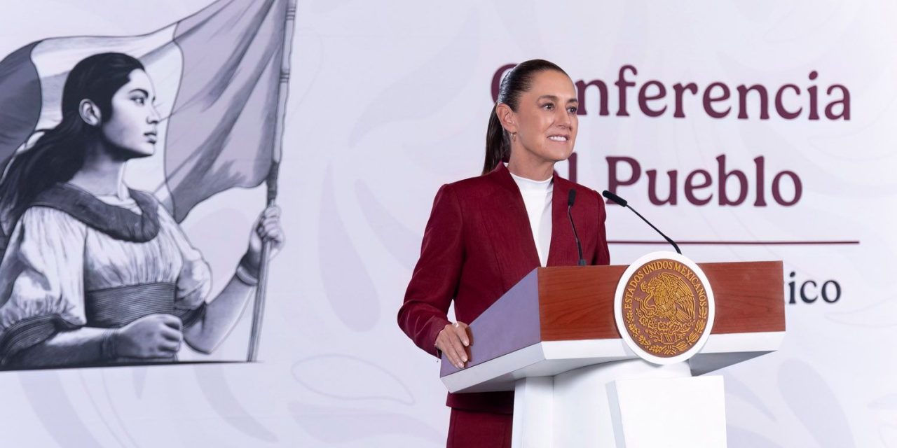 Presidenta Sheinbaum se desmarca de Rubén Rocha