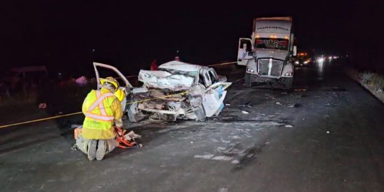 Accidente en la carretera a Zacatecas cobra una cuarta vida