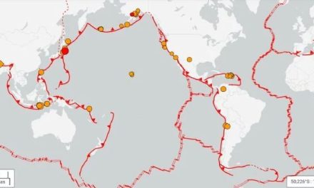 Cinturón de Fuego registra 187 sismos de magnitud 4.5 o superior en una semana