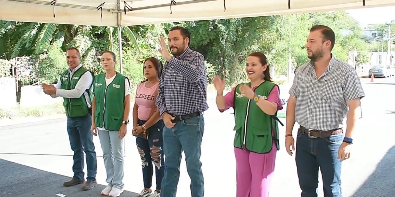 Continúa entregando obras de pavimentación en Monclova