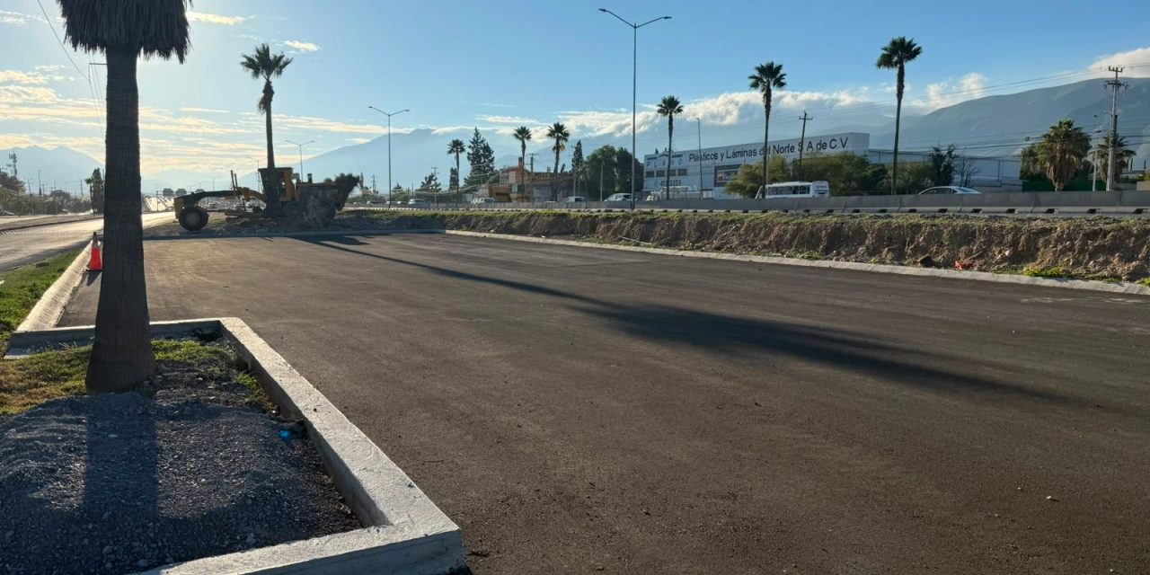 Amplían el bulevar Fundadores en Saltillo