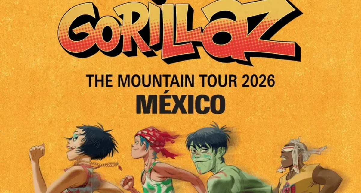 Gorillaz regresa a México con ‘The Mountain Tour’