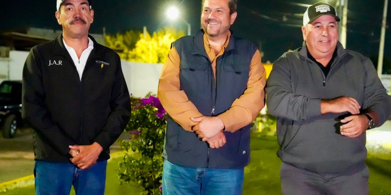 Ilumina Ramos Arizpe sus calles para brindar mayor seguridad