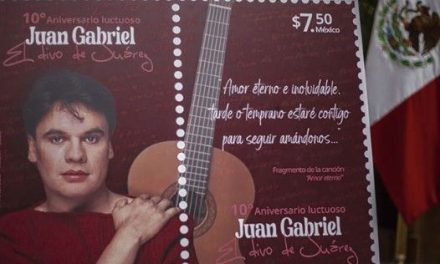 Así es el homenaje de Correos de México a Juan Gabriel con una estampilla
