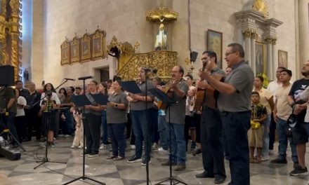 Llevaron serenata al Santo Cristo ocho coros distintos de Saltillo