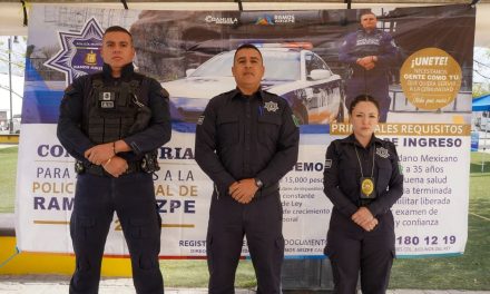Abierta convocatoria para formar parte de la Policía Municipal en Ramos Arizpe