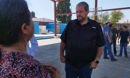 Tomás Gutiérrez supervisa trabajo en primarias de Ramos Arizpe