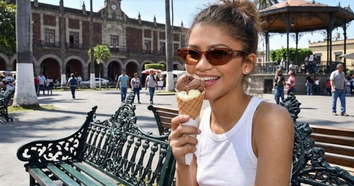 Así fue el comercial que grabó Zendaya en Cuernavaca