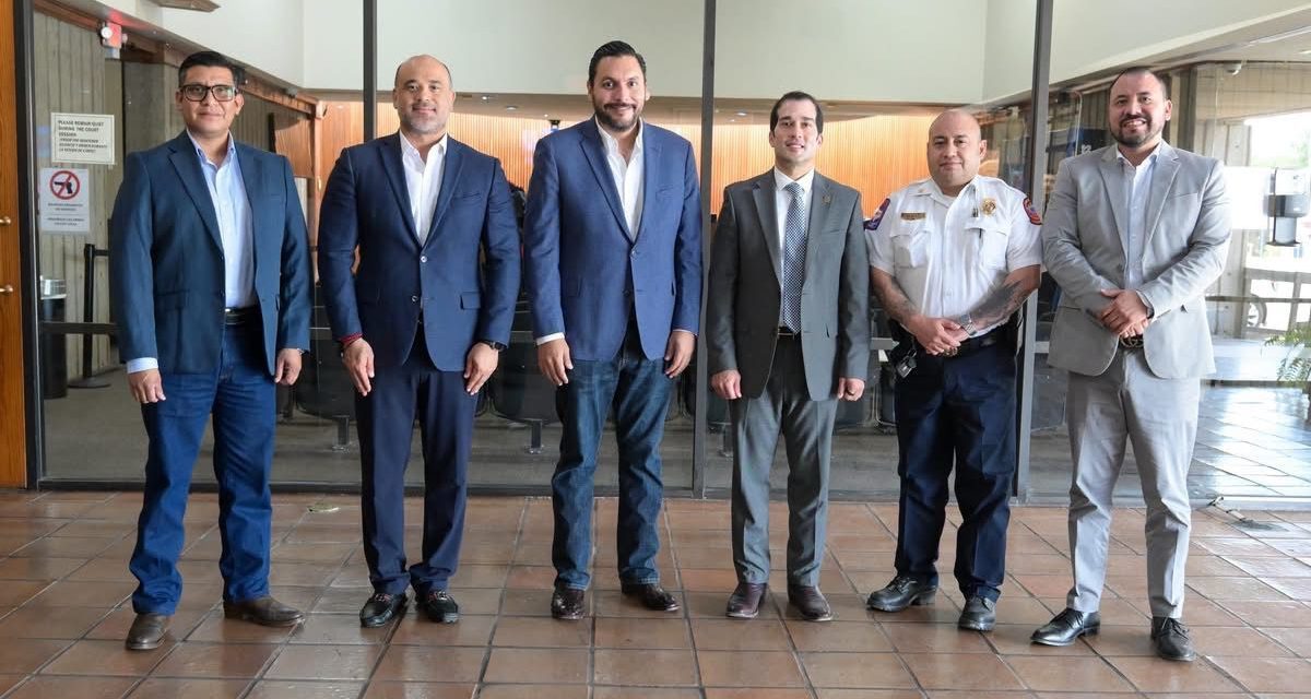 Carlos Villarreal inicia proceso de hermanamiento con Eagle Pass