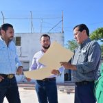 Carlos Villarreal supervisa obras de infraestructura en distintos sectores