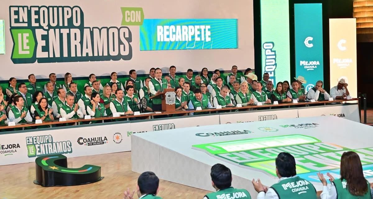 ‘En Equipo Aquí le Entramos’ impactará con más de 220 MDP en Monclova