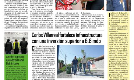 Portada RCG Centro [14 de septiembre de 2026] Todo un éxito la Copa del Mundo de Tiro con Arco en Coahuila; Carlos Villarreal fortalece infraestructura con una inversión superior a 6.8 mdp y más…