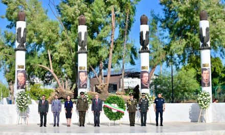 MARS destaca el honor, lealtad y patriotismo de las Fuerzas Armadas de México