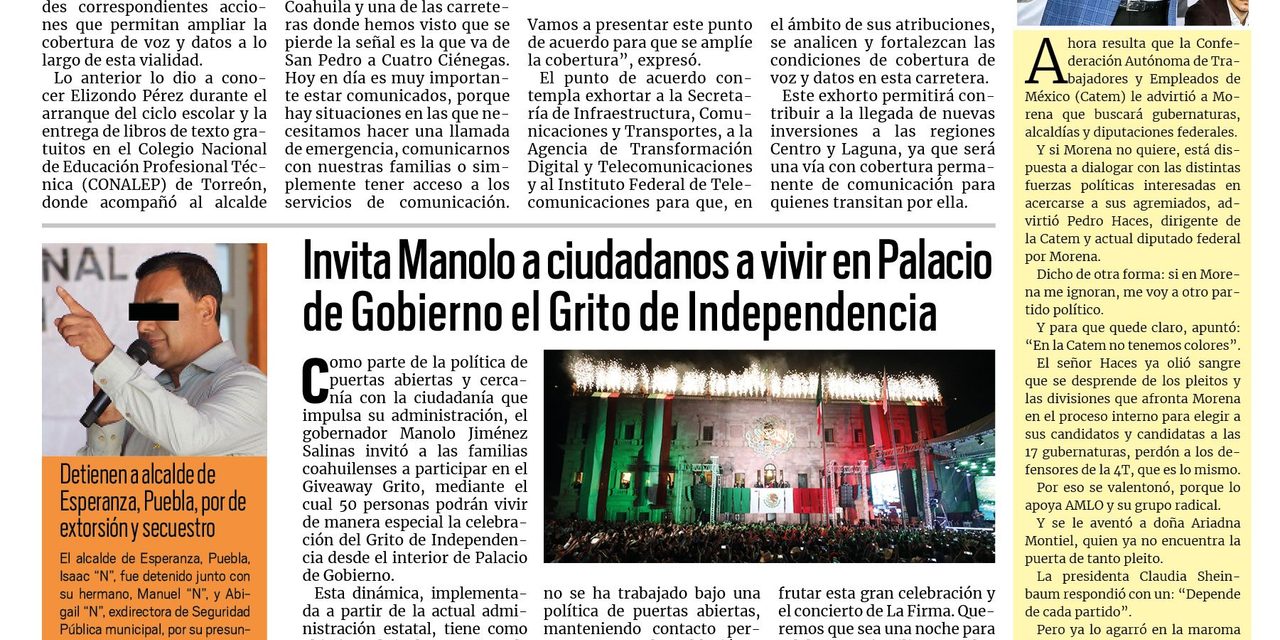 Portada RCG Lagunera [8 de septiembre de 2026]