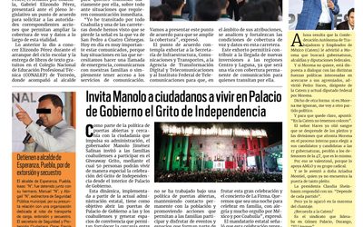 Portada RCG Lagunera [8 de septiembre de 2026]