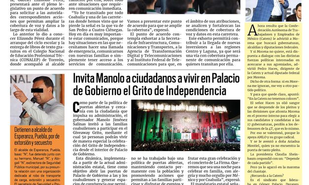 Portada RCG Lagunera [8 de septiembre de 2026]
