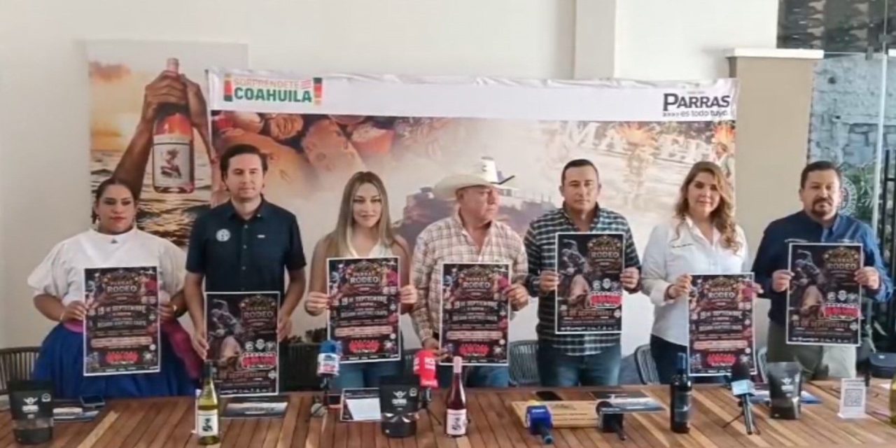 Anuncian el rodeo, vendimia & brasa fest 2026 en Parras