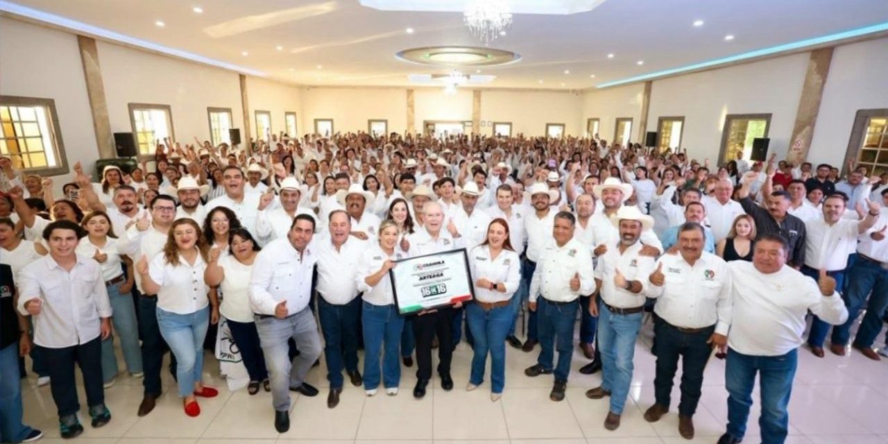 Arteaga tiene un PRI echado pa’ delante