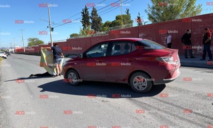 Taxista atropella a mujer sobre Valdés Sánchez