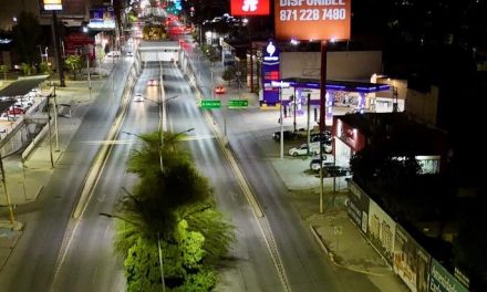 Bulevar Independencia de Torreón cuenta ahora con iluminación de mayor alcance