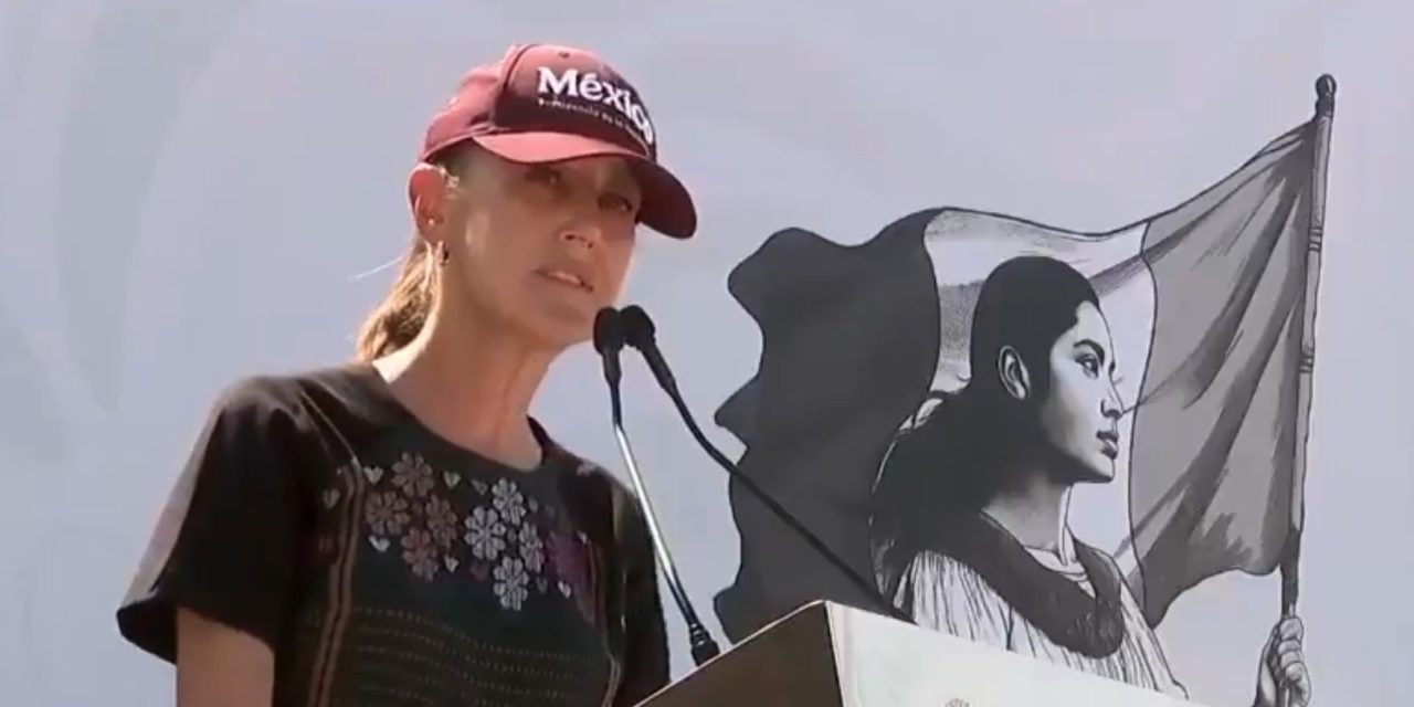 Claudia Sheinbaum defiende programas sociales en Baja California Sur y promete nuevas plazas docentes