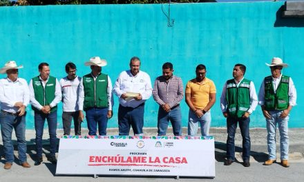 Inicia ‘Enchúlame la Casa’ en Ramos Arizpe