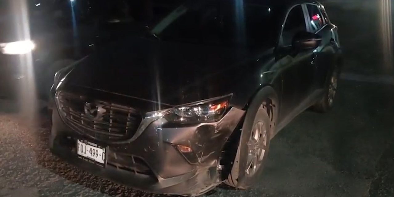 Fuerte choque entre camioneta y motoneta moviliza a cuerpos de emergencia en Parras