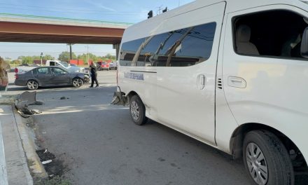 Reportan accidente en la lateral de Fundadores