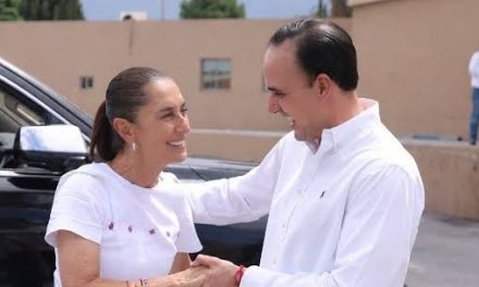 La presidenta siempre será bienvenida a Coahuila: Manolo Jiménez Salinas