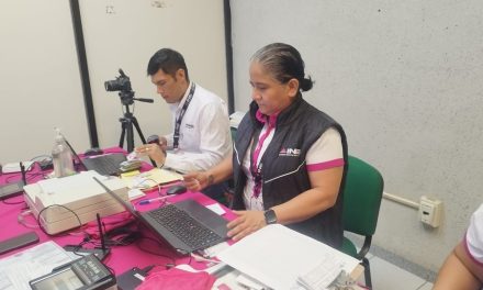 Instalan módulo del INE en biblioteca de la UTC para facilitar a estudiantes y comunidad diversos trámites