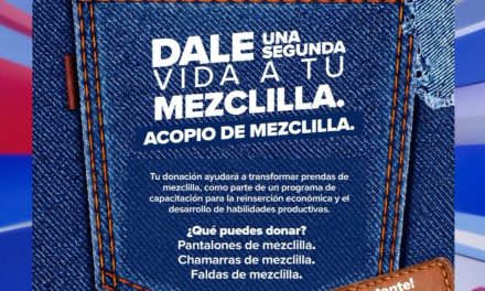Invita gobierno municipal a donar mezclilla para apoyar a mujeres saltillenses